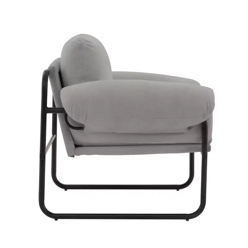 Fauteuil d'appoint en laine d'agneau Moore pour chambre à coucher, salle de réception, coin lecture, salon
