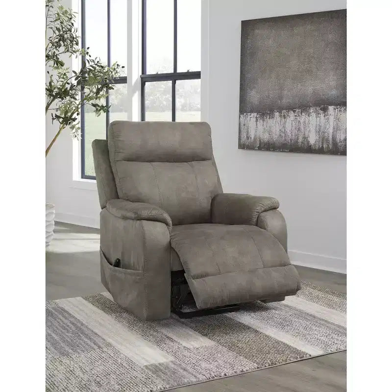 Fauteuil inclinable releveur électrique avec chauffage, massage, port de charge USB - Fauteuil releveur électrique en similicuir
