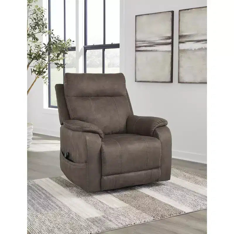 Fauteuil inclinable releveur électrique avec chauffage, massage, port de charge USB - Fauteuil releveur électrique en similicuir