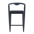 2 Aluminum Bar Stools with Backrest, Minimalist Design, Triangular Tube Frame, No Pull Rope, Modern Bar Stool, Comfortable Bar Chair, Metal Bar Stool