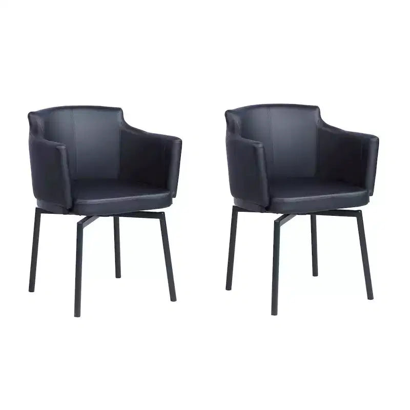 Fauteuil club moderne pivotant à mémoire de forme