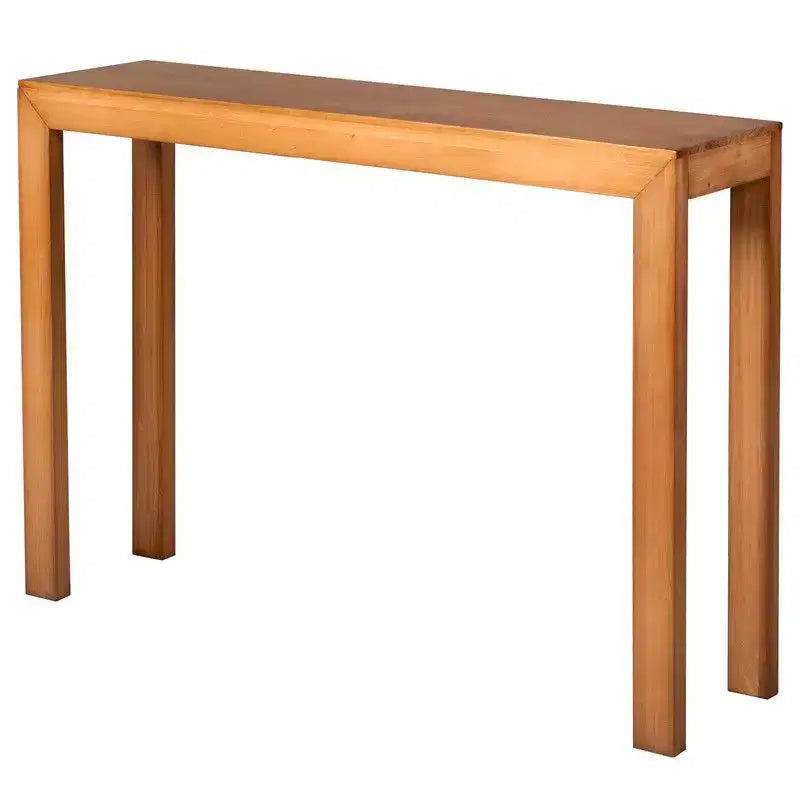 Table console rectangulaire en bois de 46 po