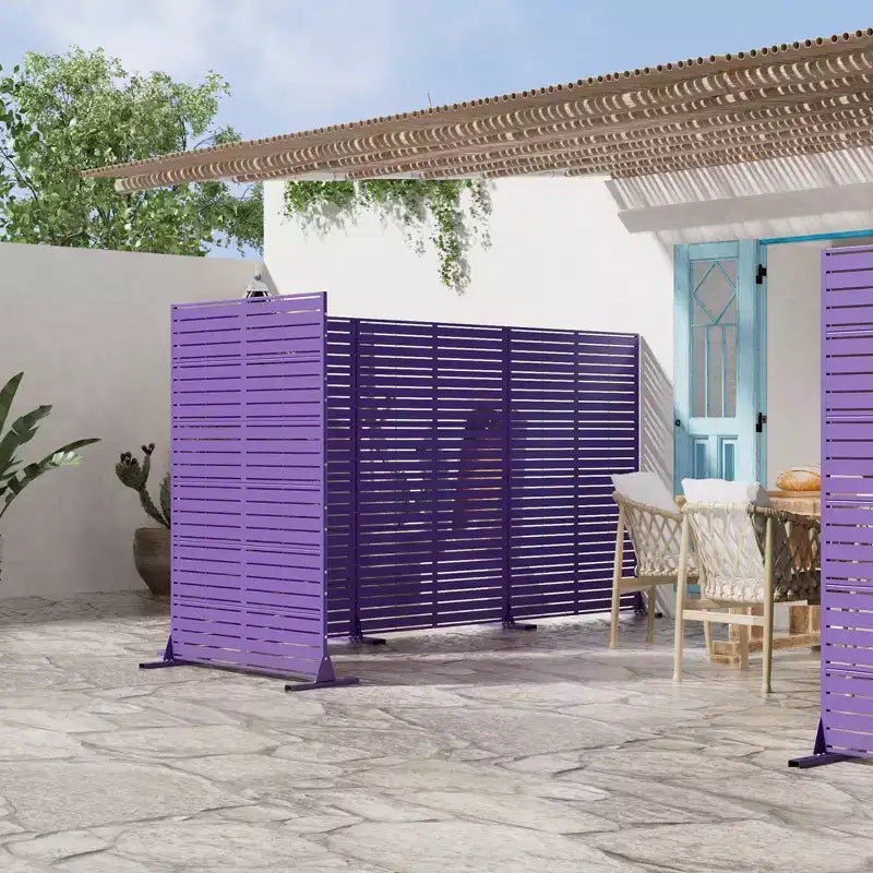 72 po. H  Brise-vue décoratif pour jardin