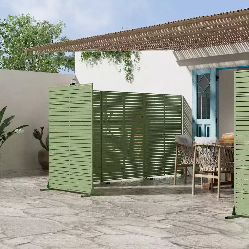 72 po. H  Brise-vue décoratif pour jardin