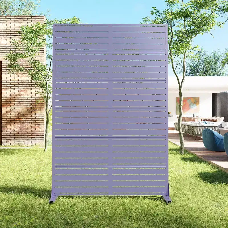 72 H Dovelina Outdoor Privacy Screen Decorative Garden Fence