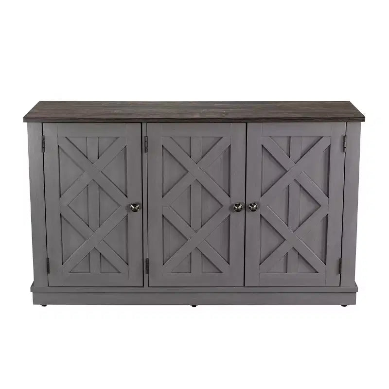 Home Essentials 48" TV Stand for TVs up to 55" Gray