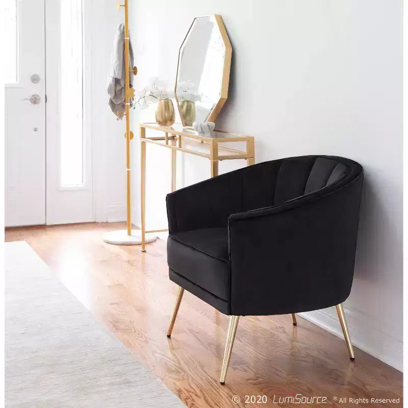 Fauteuil d'appoint contemporain rembourré