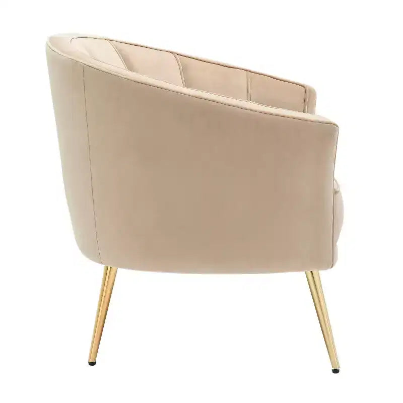 Fauteuil d'appoint contemporain rembourré