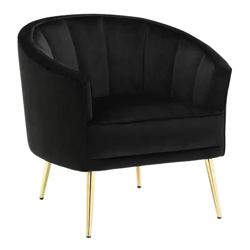 Fauteuil d'appoint contemporain rembourré