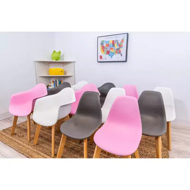 Chaises pour enfants avec pieds en hêtre