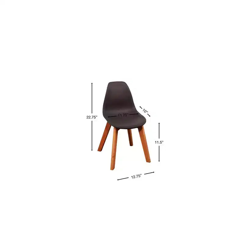 Chaises pour enfants avec pieds en hêtre