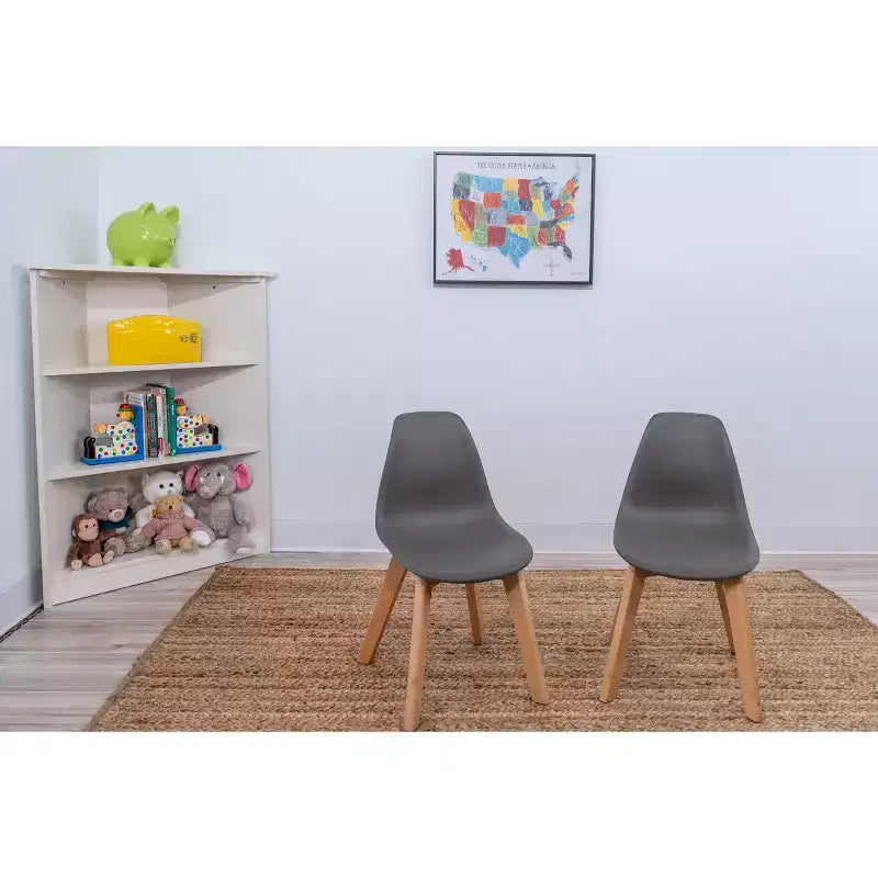 Chaises pour enfants avec pieds en hêtre