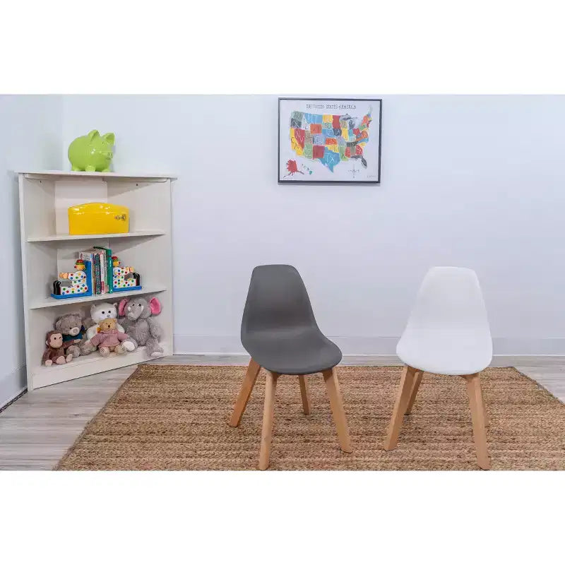 Chaises pour enfants avec pieds en hêtre