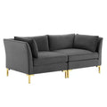 Ardent Performance Velvet Loveseat - Modway