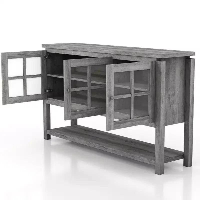 Buffet de Rangement Vitré Contemporain - HOMES: Inside + Out