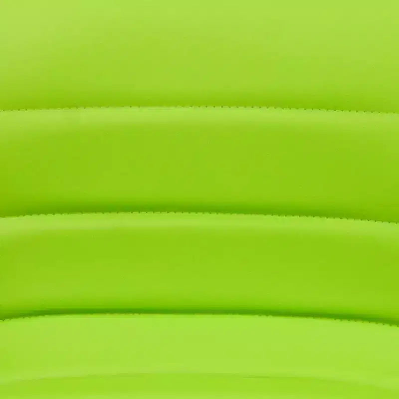 Tabouret de bar moderne en vinyle à hauteur réglable avec dossier à surpiqûres horizontales,