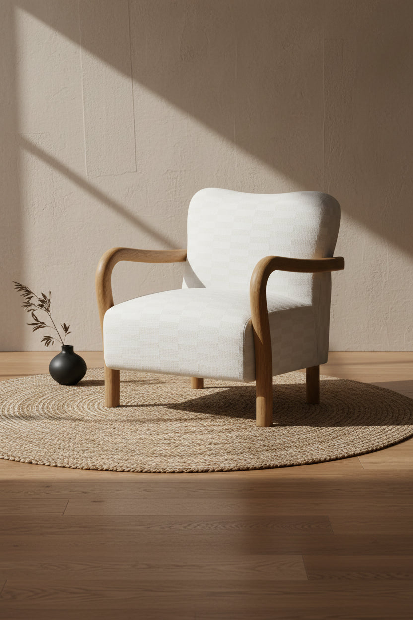 Wood Armchair - Hearth & Hand with Magnolia