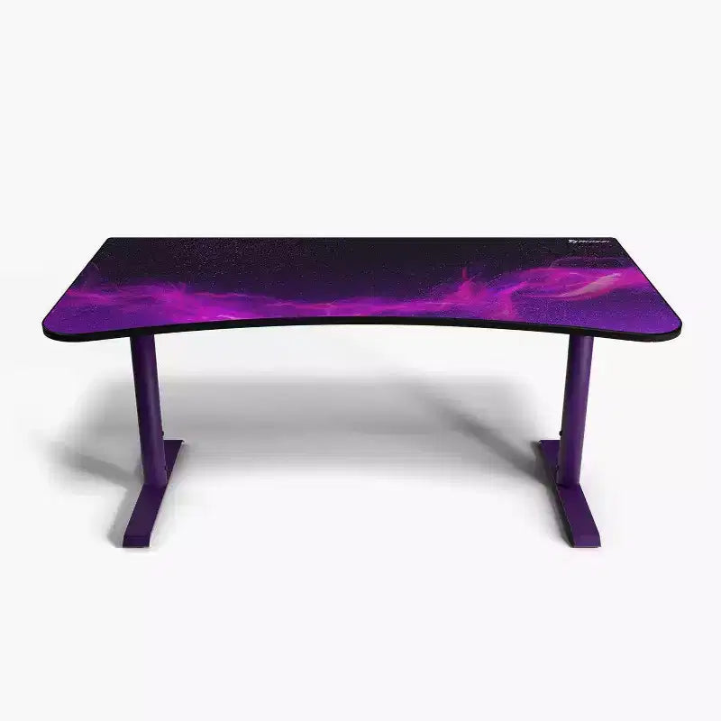 Tapis de souris lavable pour bureau de jeu incurvé ultralarge et 3 découpes personnalisées pour support d'écran avec gestion des câbles