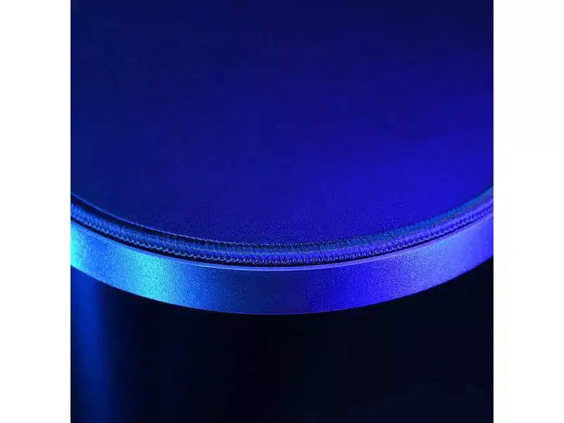 Tapis de souris lavable pour bureau de jeu incurvé ultralarge et 3 découpes personnalisées pour support d'écran avec gestion des câbles